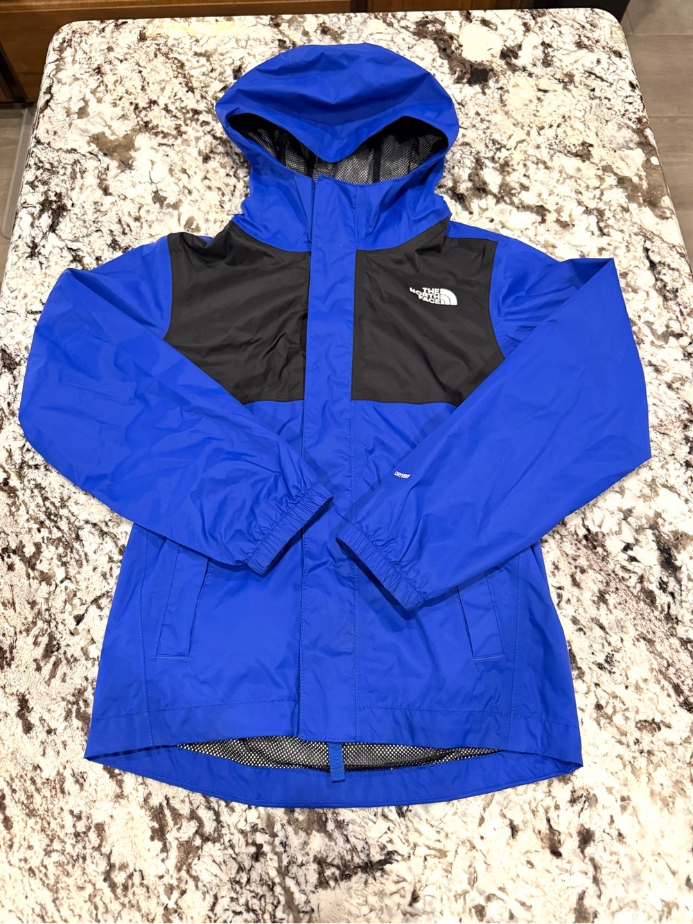 The North Face Royal Blue & Black Boys' Hooded Jacket